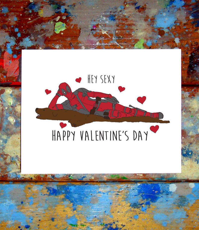 Deadpool Valentine Card – LetMeDrawYourPicture